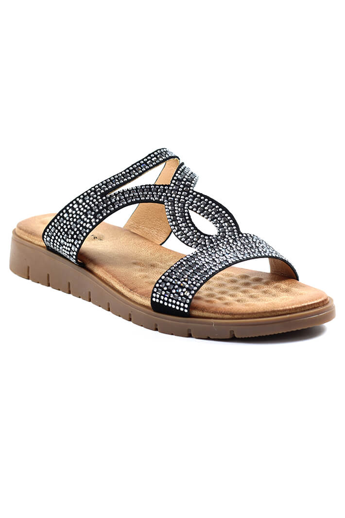 Lunar black hot sale sandals