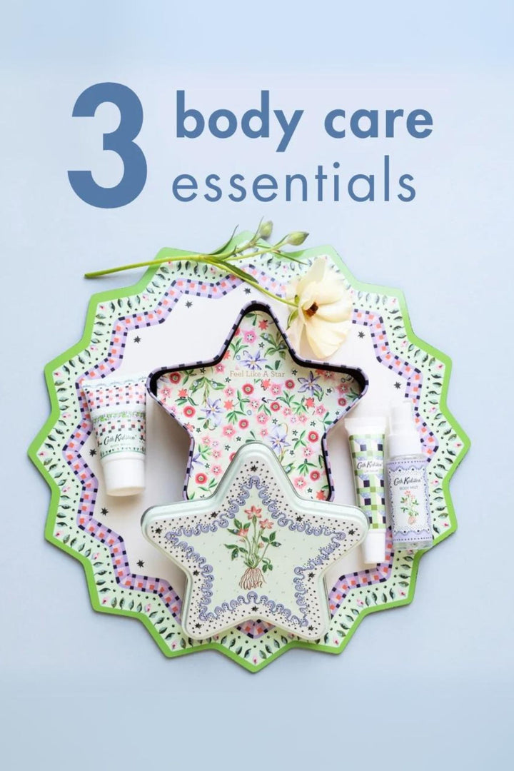 Cath Kidston Roots & Raindrops Feel Like a Star Tin Gift Set