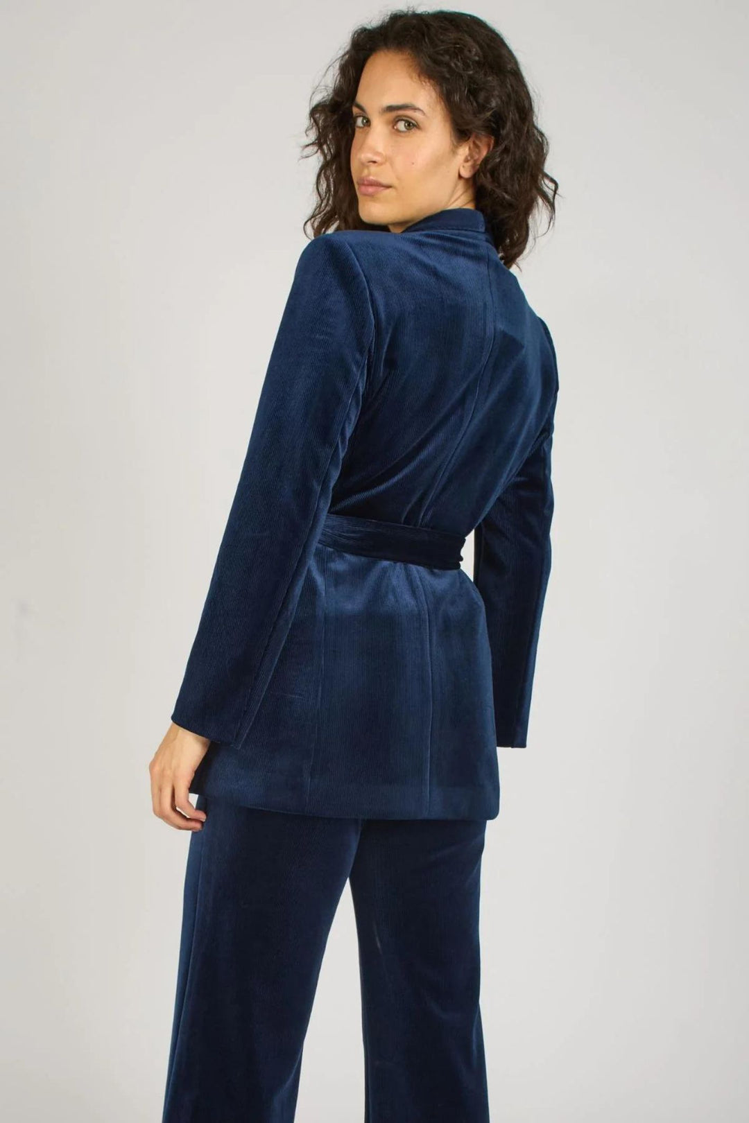 Traffic People Navy Corrie Bratter Maude Jacket