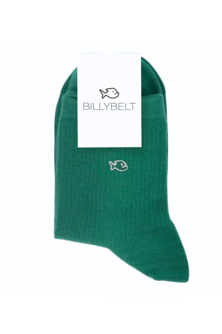 Billy Belt Green Bourdon Socks