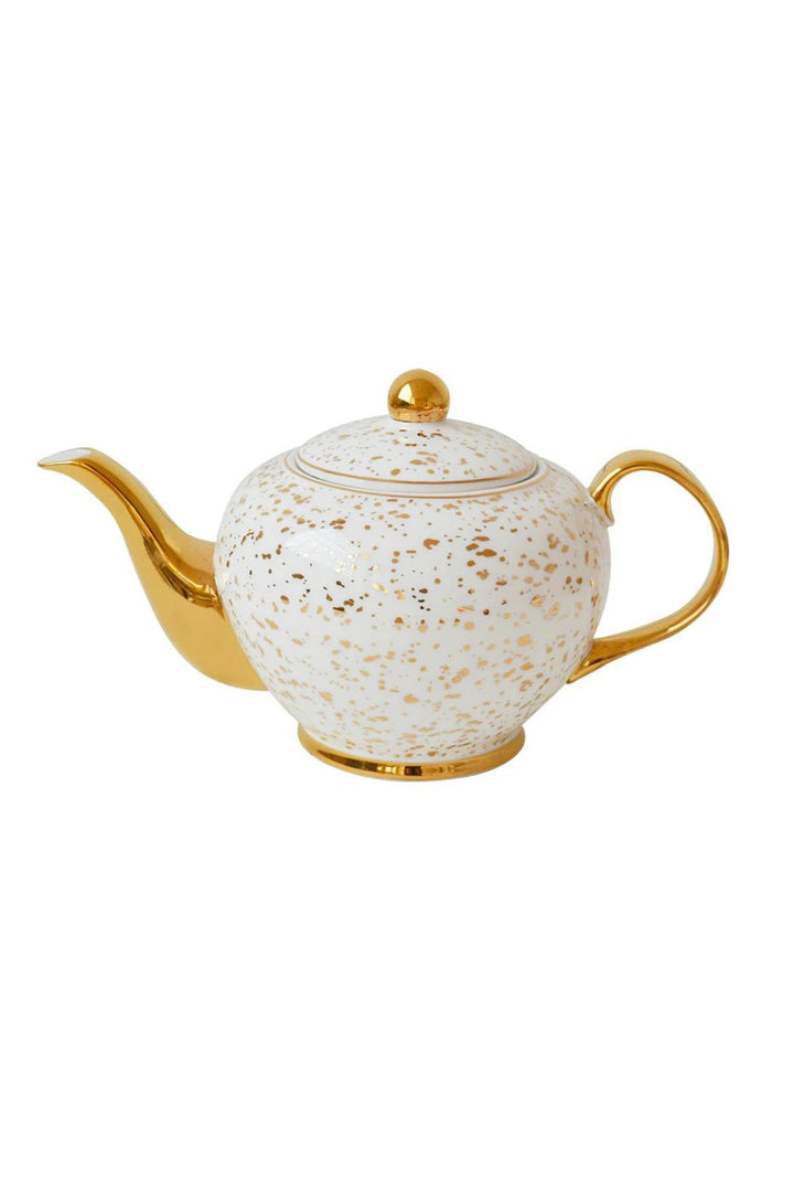 Bombay Duck Enchante Speckled Gold Teapot