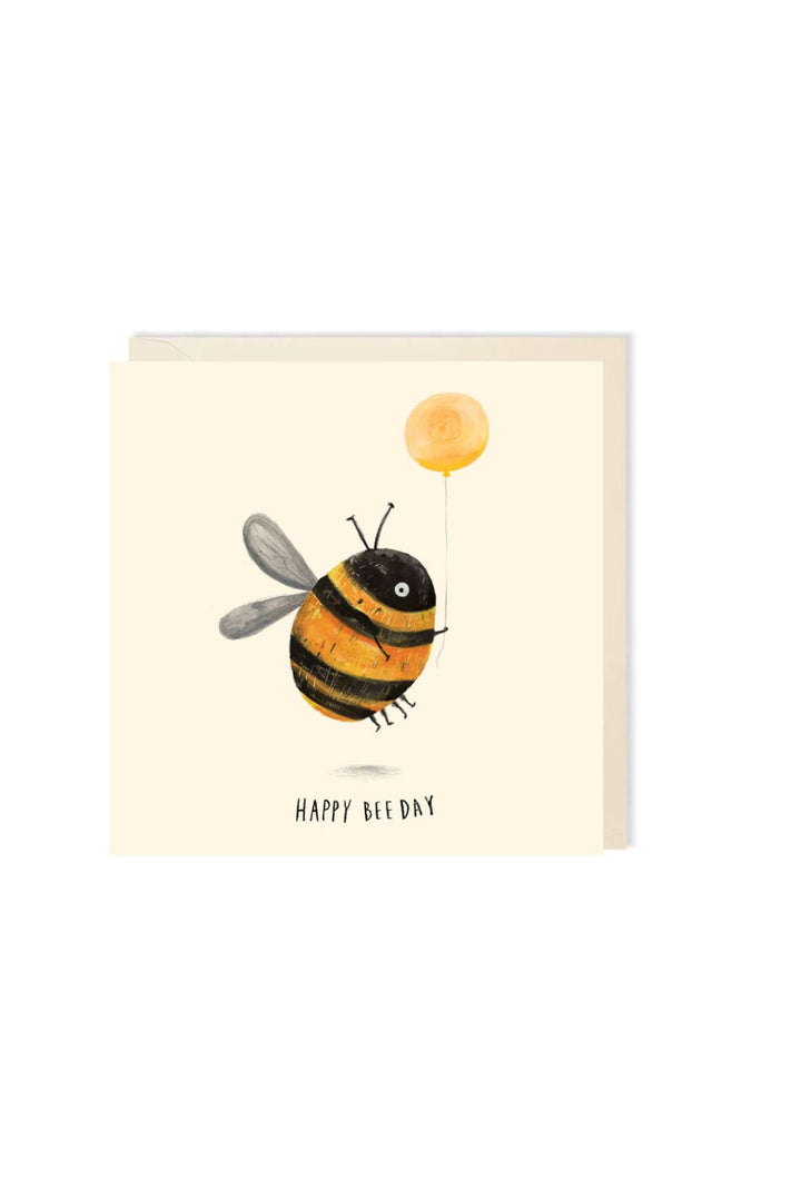 Charley Rabbit Happy Bee Day Birthday Greeting Card