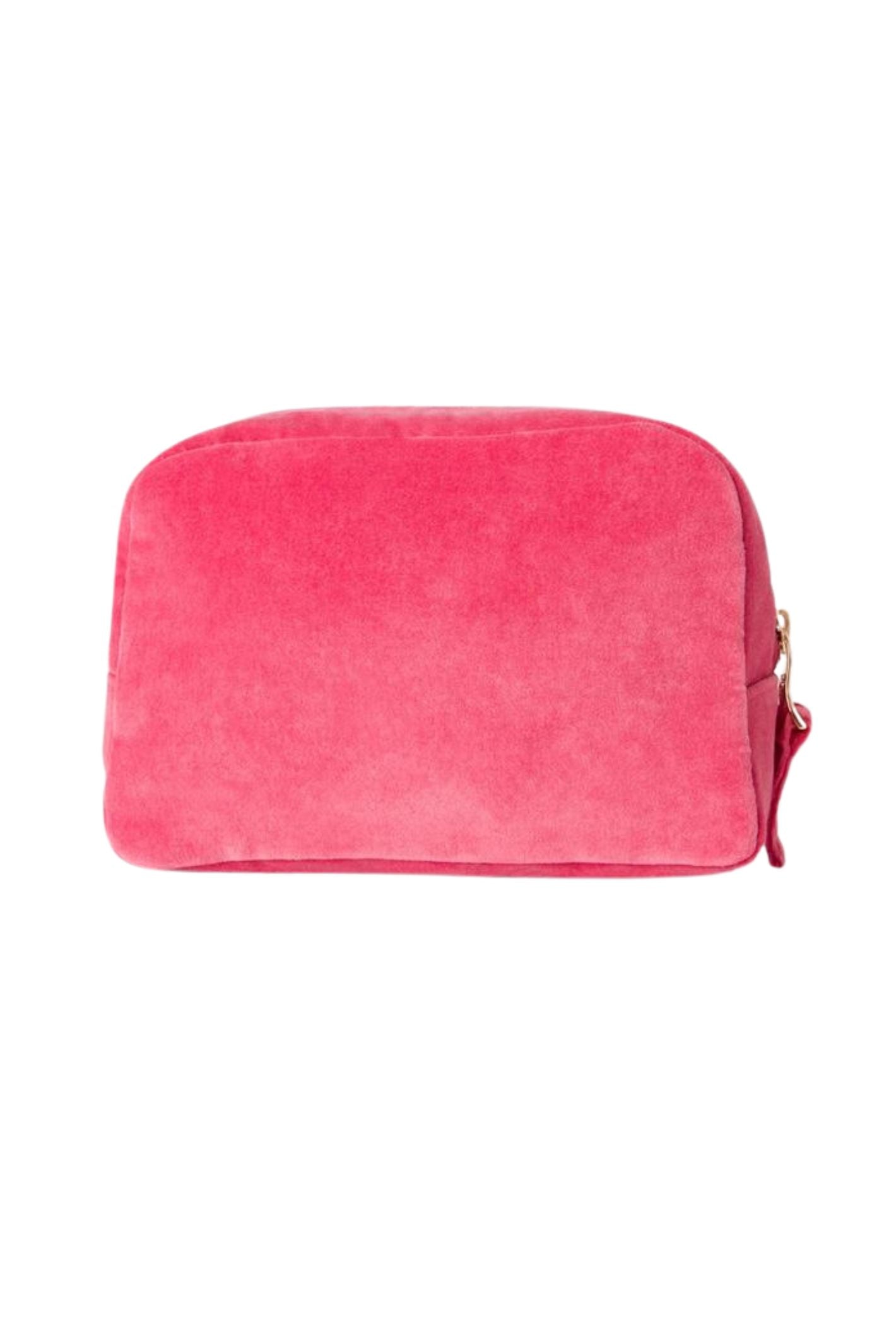 Blush pink outlet suede bag