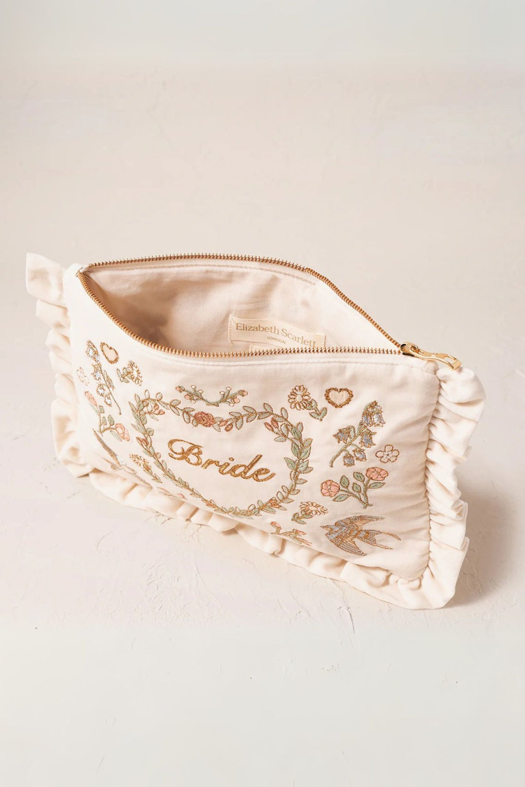 Elizabeth Scarlett Earth Goddess Bride Frill Pouch