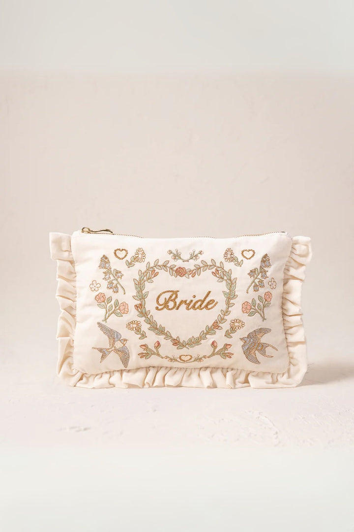 Elizabeth Scarlett Earth Goddess Bride Frill Pouch