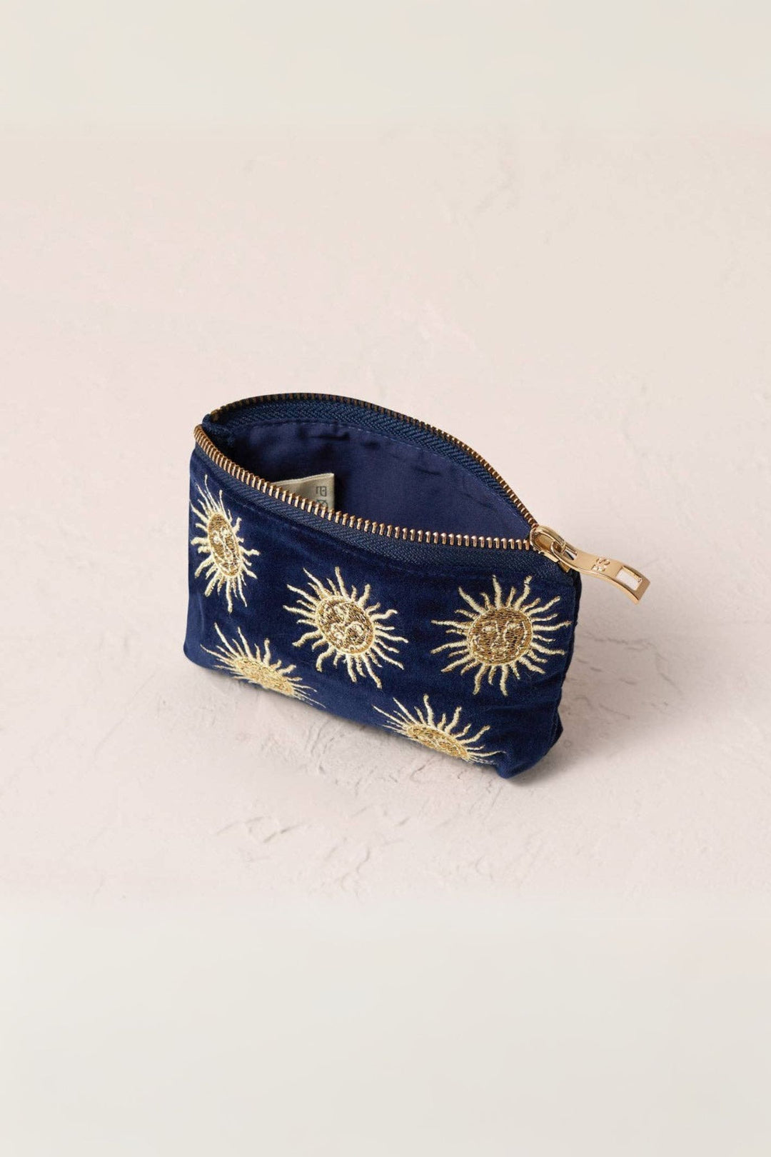 Elizabeth Scarlett Sun Goddess Navy Coin Purse