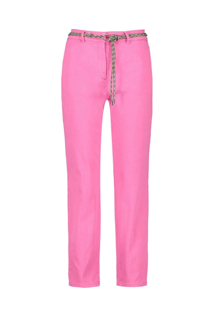 Gerry Weber 120033 Peony Pink Straight Fit 7/8th Trousers