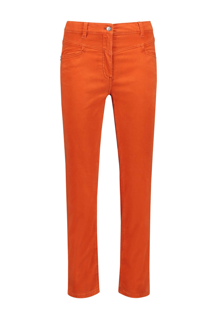 Gerry Weber 122052 Burnt Orange Perfect4ever Velour Trousers