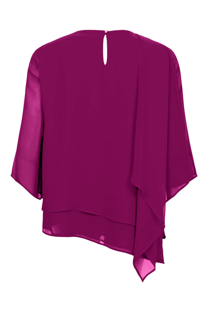 Godske 14346-4086-5600 Purple Asymmetric Top