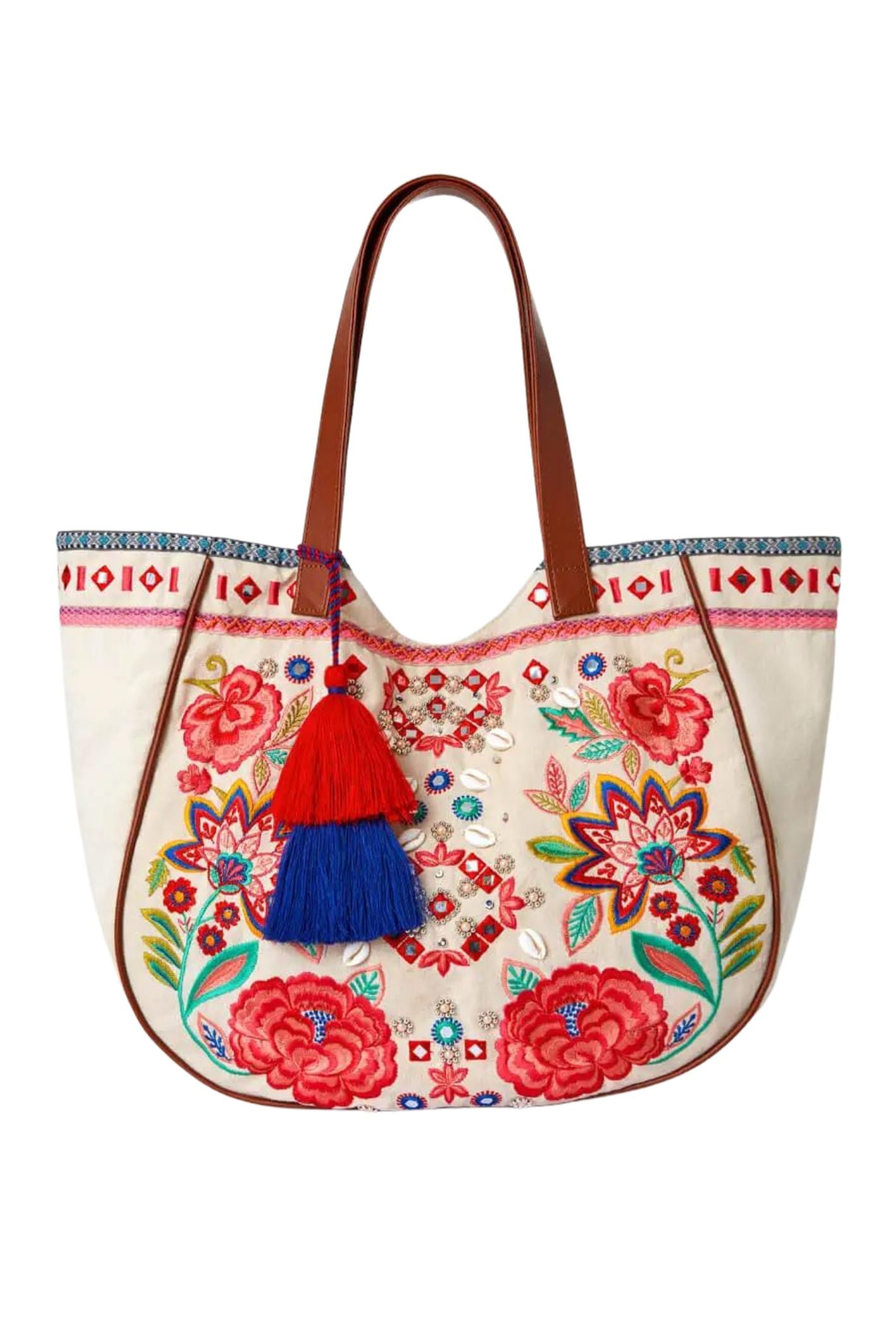 Joe Browns AE006 Tropical Shores Embroidered Bag – Experience Boutique