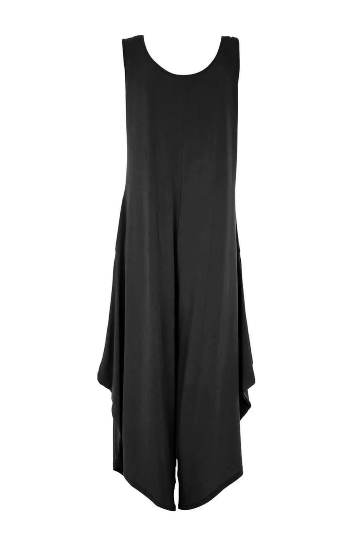 Kozan 11785 Dawn Black Wide Leg Jumpsuit