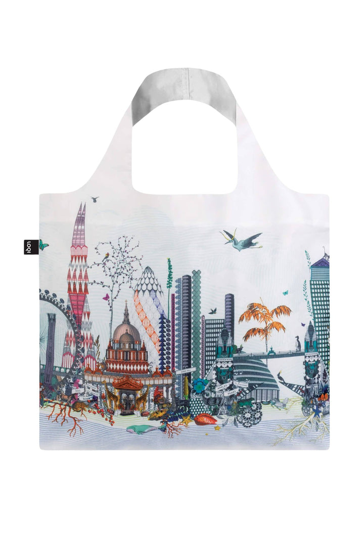 Loqi Blue Kristjana S Williams Interiors London Recycled Tote Bag