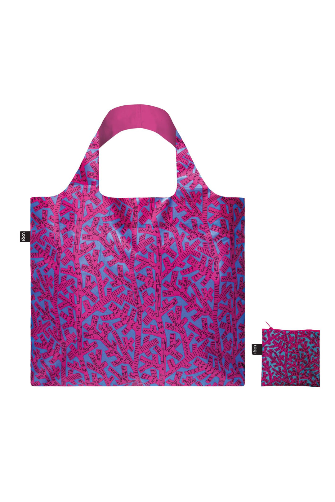 Loqi Pink Felice Rix Wiener Werkstaette Recycled Tote Bag