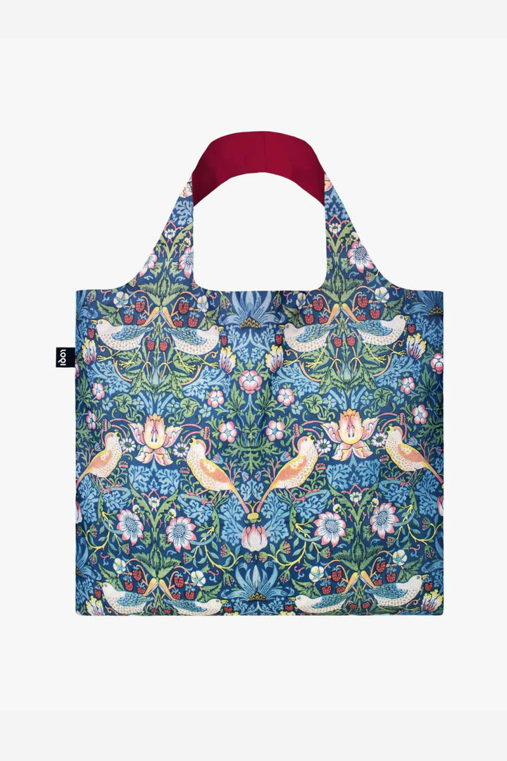 Loqi William Morris The Strawberry Thief Recycled Tote Bag