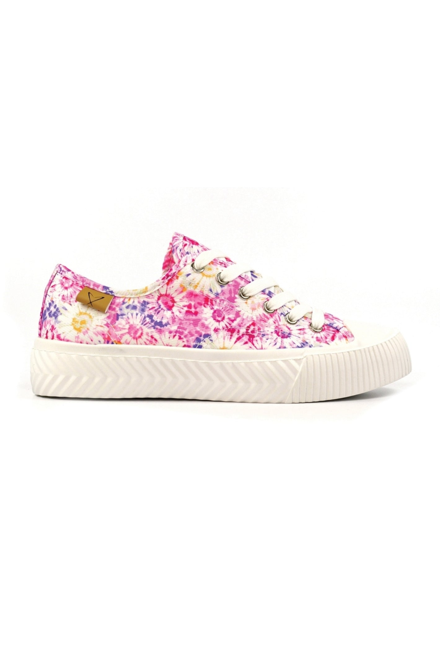 Lunar Jayne II Floral Bold Sole Trainer DLA003