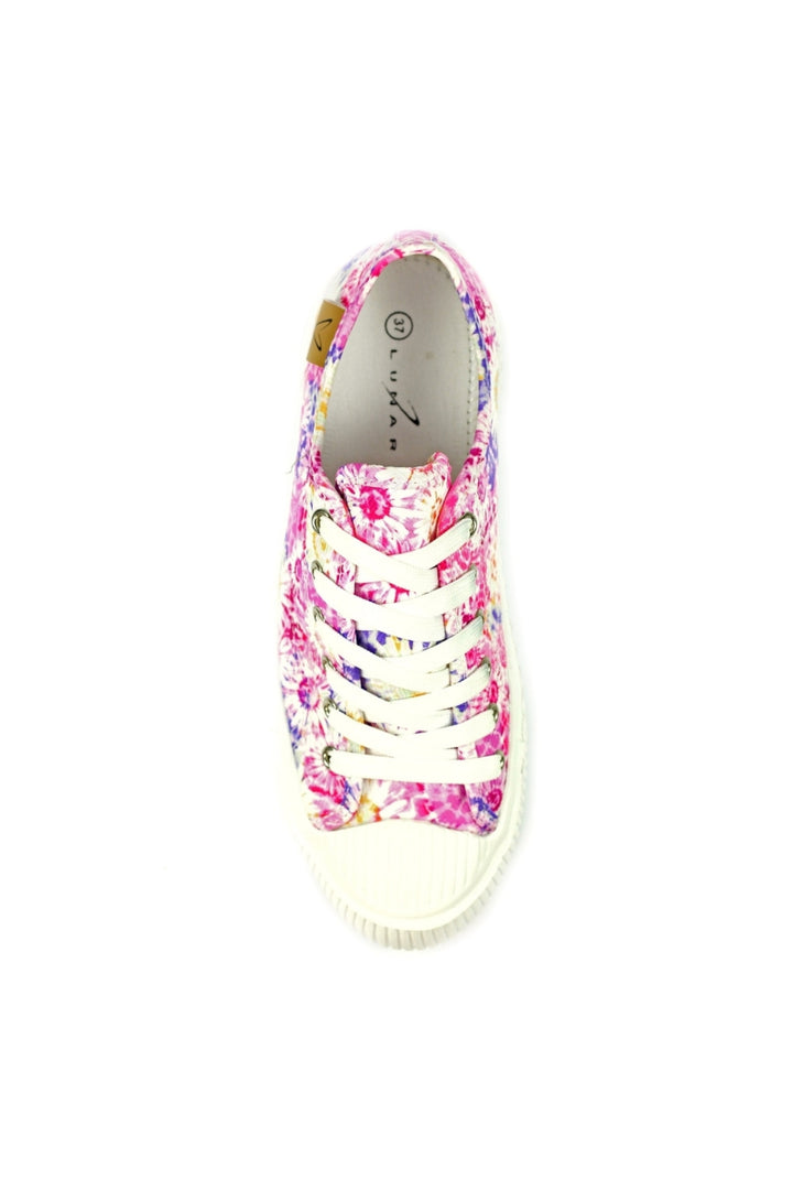 Lunar Jayne II Floral Bold Sole Trainer DLA003