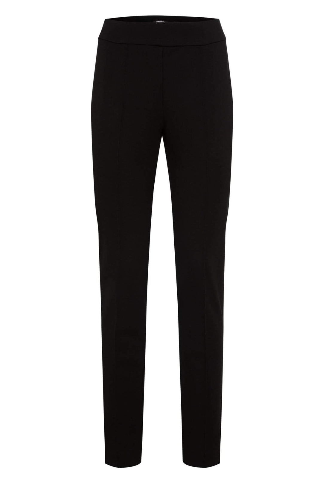 Olsen 14002130 7/8th Black Pia Stretch Jersey Trousers