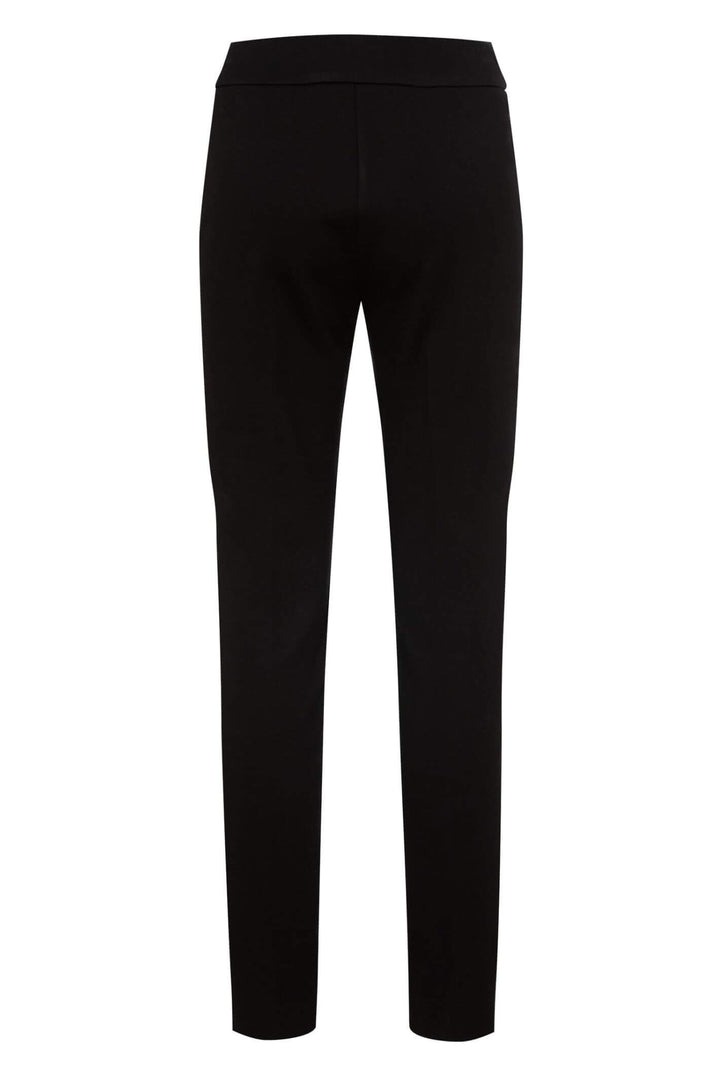 Olsen 14002130 7/8th Black Pia Stretch Jersey Trousers