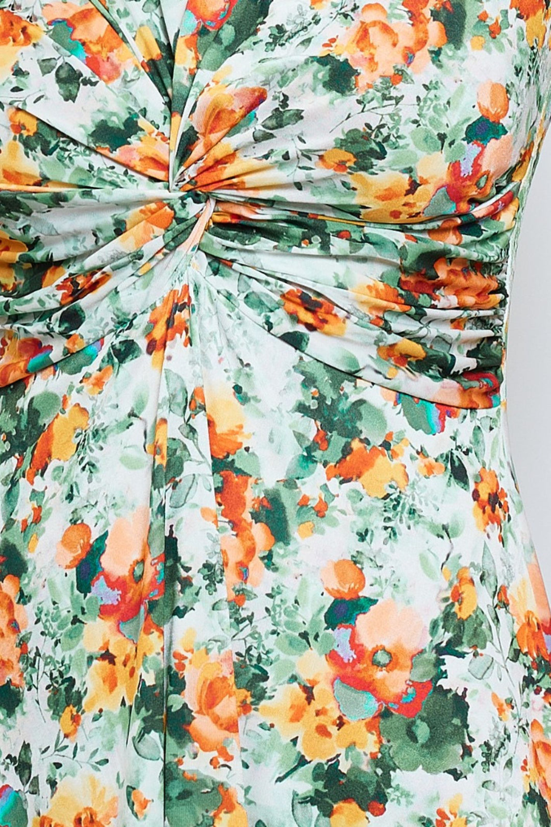 Orange Rose Floral Emma Dress