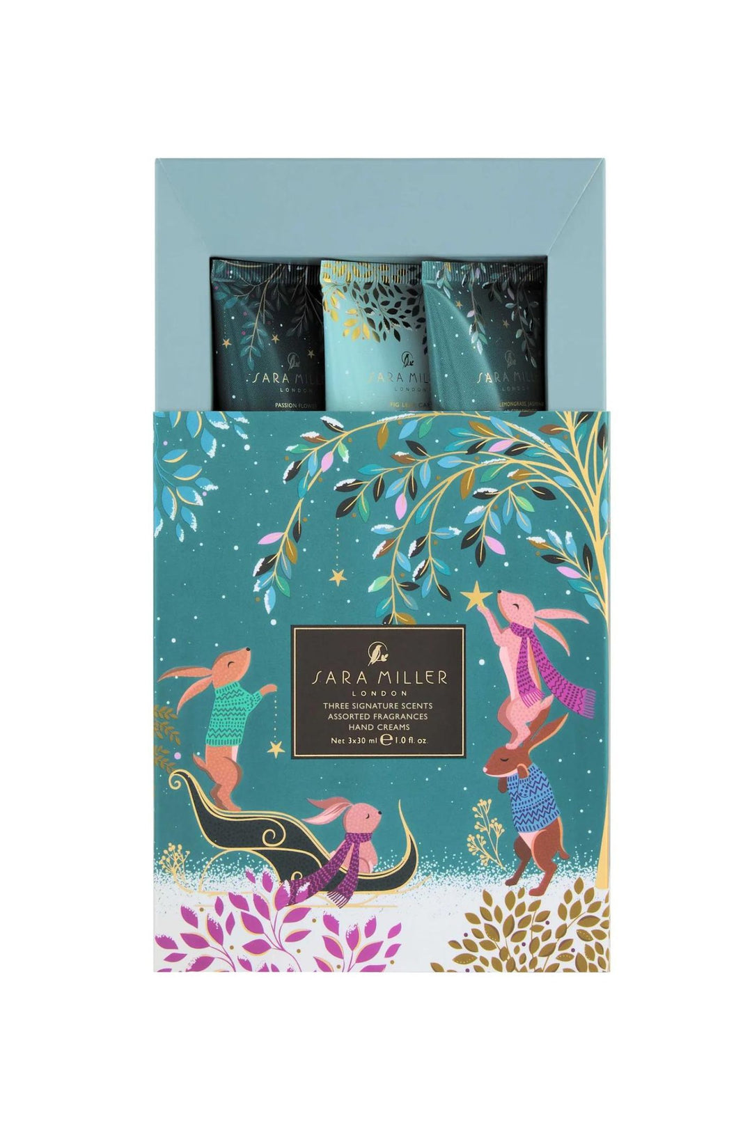 Sara Miller Woodland Tales Trio Hand Cream Set - Experience Boutique