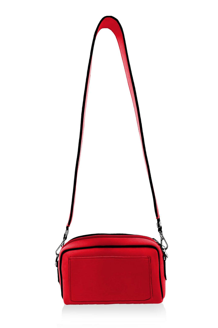 Save My Bag Kiss Red Washable Eco Neoprene Shoulder Bag