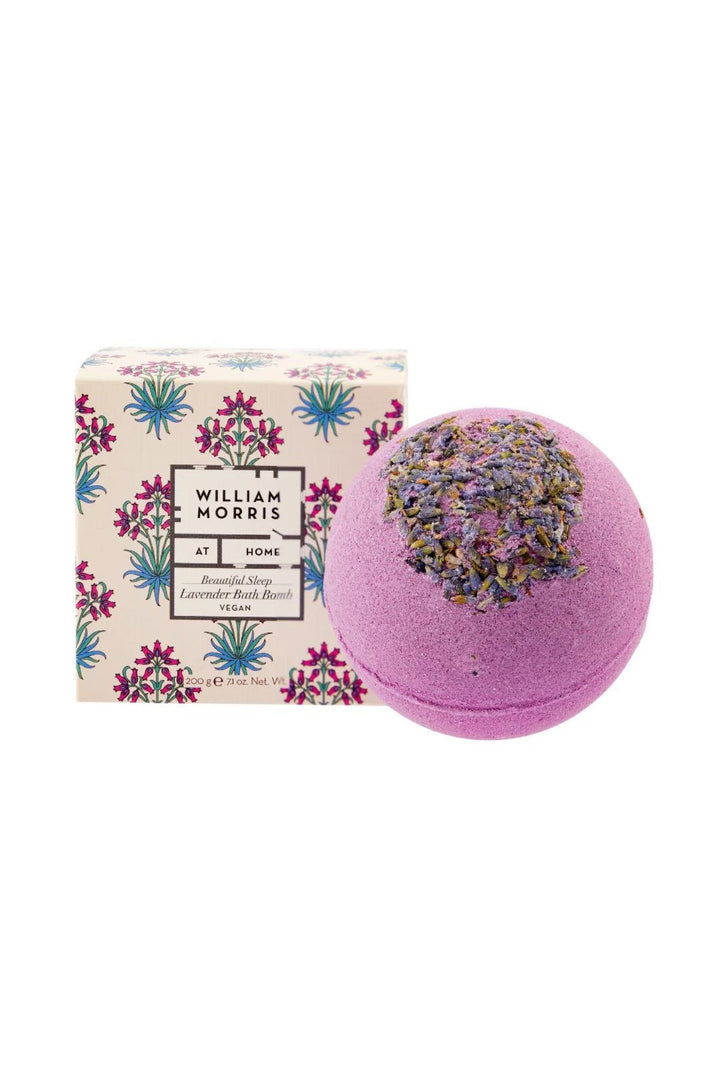 William Morris Beautiful Sleep Lavender Bath Bomb