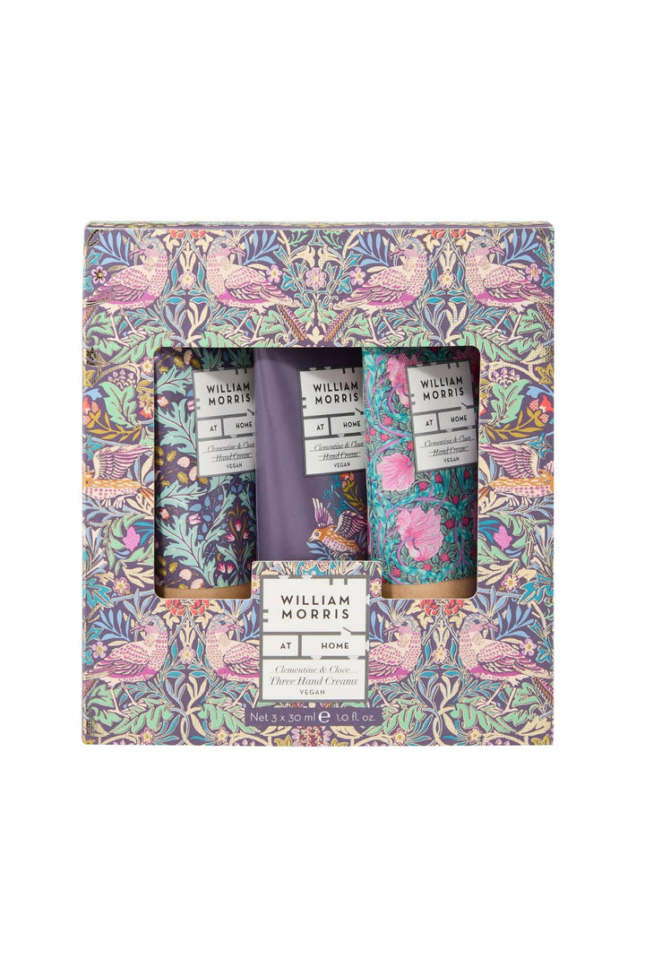 William Morris Bird & Yare Clementine & Clove Hand Cream Set