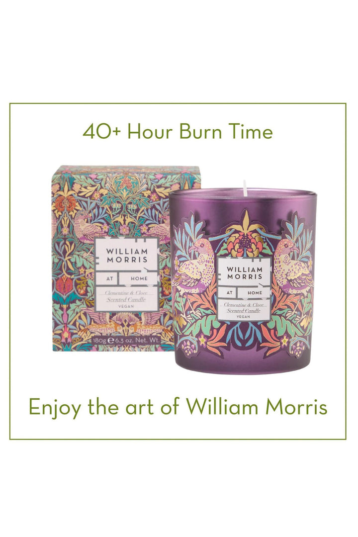 William Morris Clementine & Clove Scented Candle