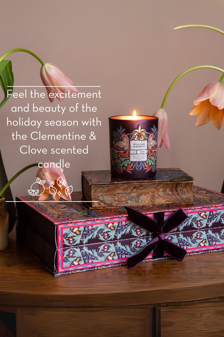 William Morris Clementine & Clove Scented Candle