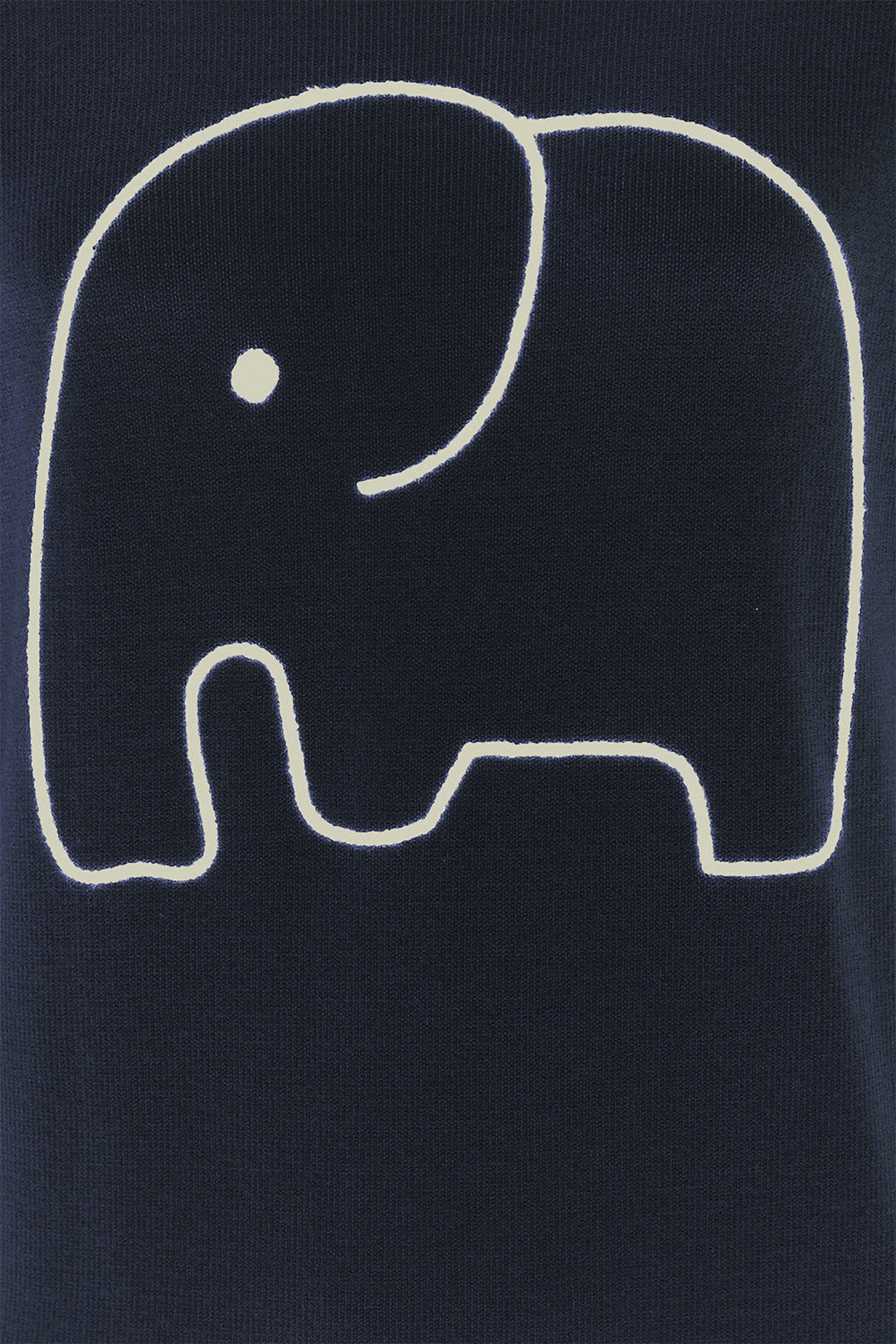 Alice Collins 033A254 Navy Elephant Embroidered Jumper - Experience Boutique