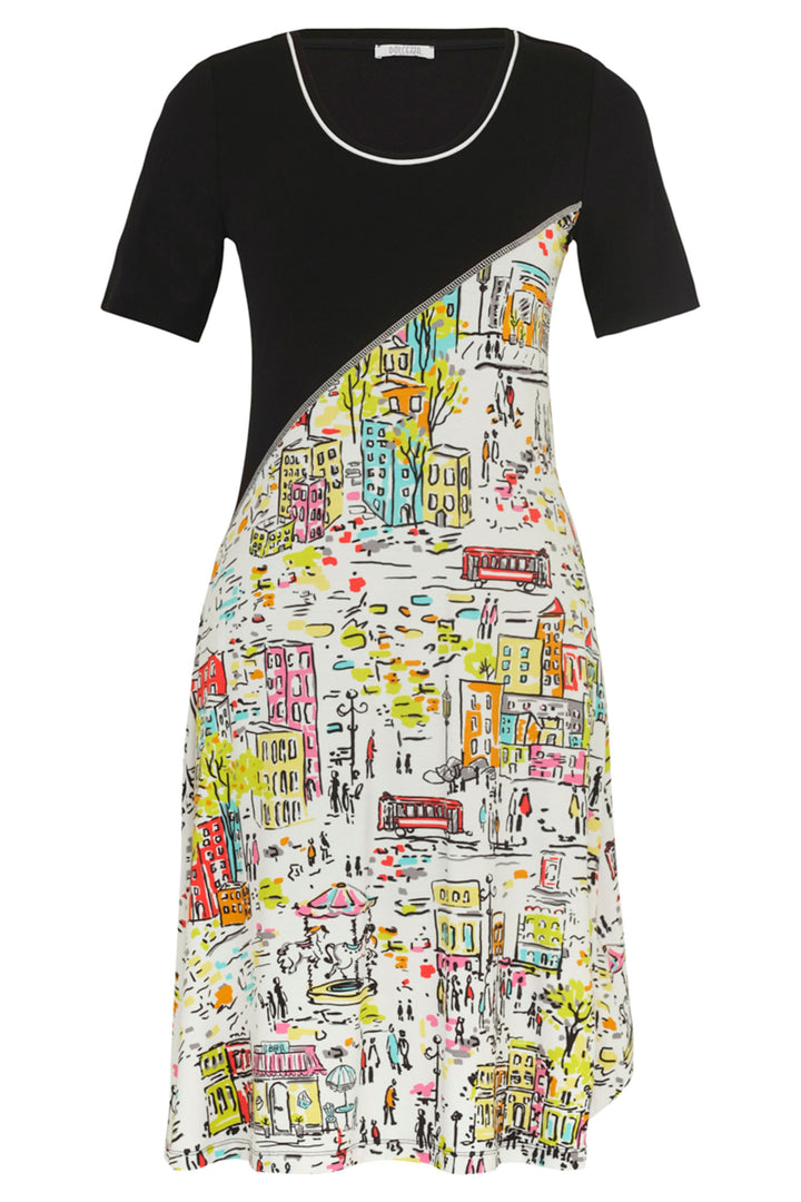 Dolcezza 24126 Love The City Jersey Dress - Experience Boutique