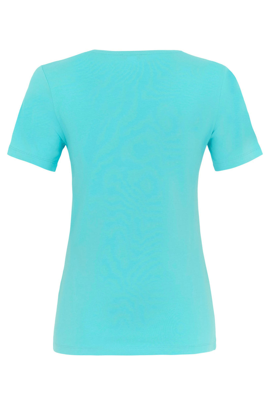 Dolcezza T-Shirt V-Neck Aqua Blue 25501 - Experience Boutique