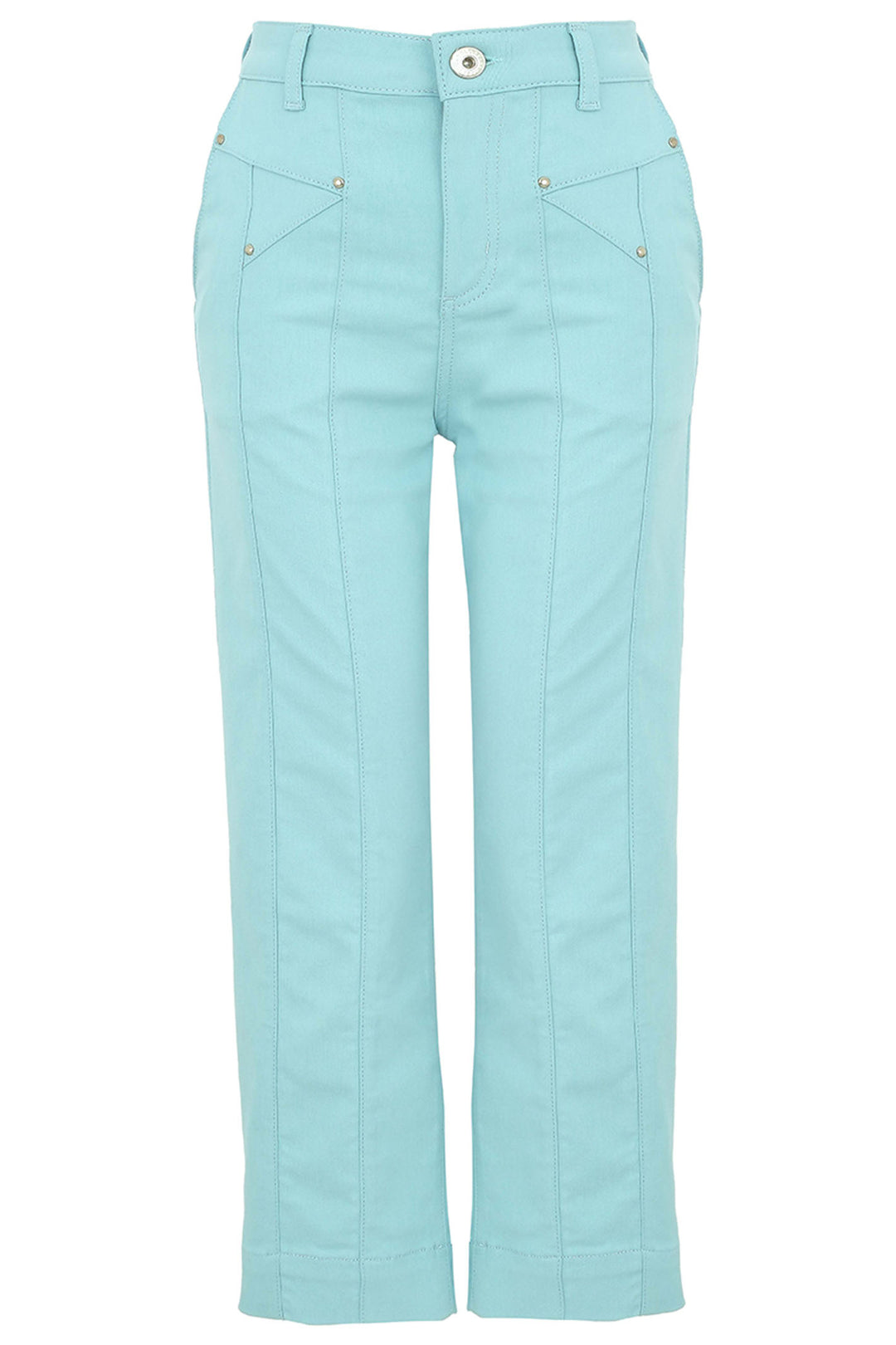 Dolcezza Trousers Wide Leg Seafoam Blue 25203 - Experience Boutique