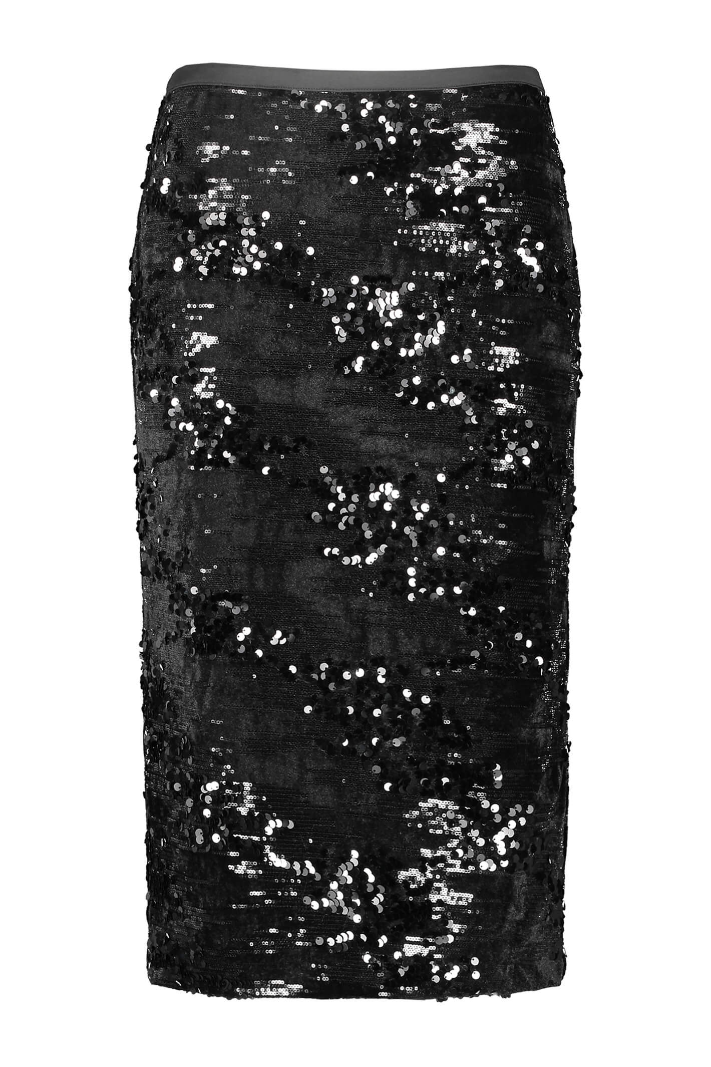 Gerry Weber 210023 Black Sequin Pencil Skirt