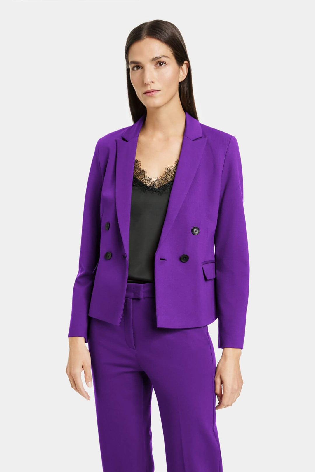 Gerry Weber 230057 Dark Violet Blazer Jacket