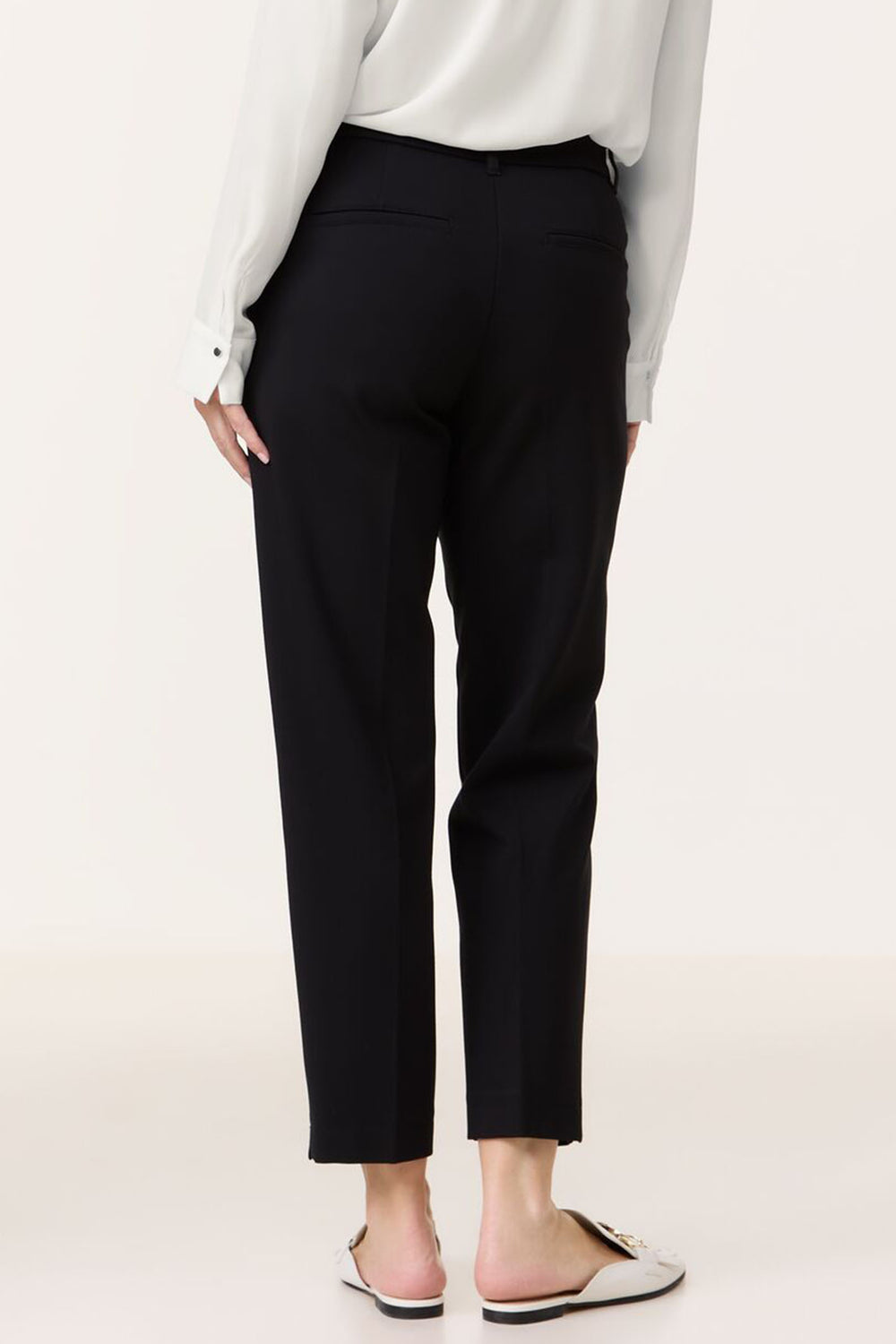 Gerry Weber 322109 KIRSTY City Style Black Trousers - Experience Boutique