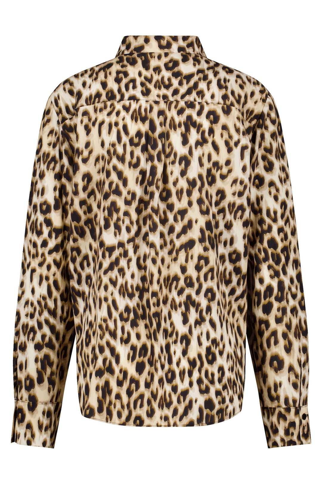 Gerry Weber 460003 Caramel Leopard Print Shirt - Experience Boutique