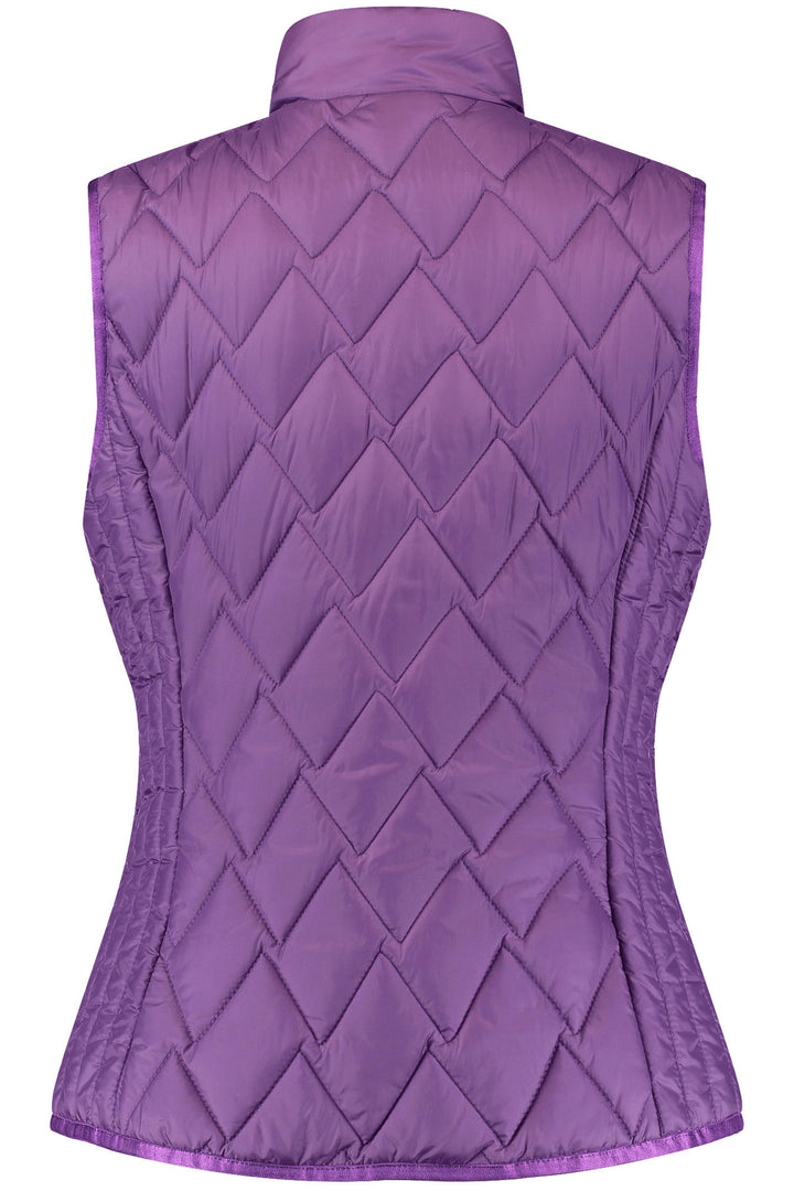 Gerry Weber 945005 Violet Padded Gilet - Experience Boutique