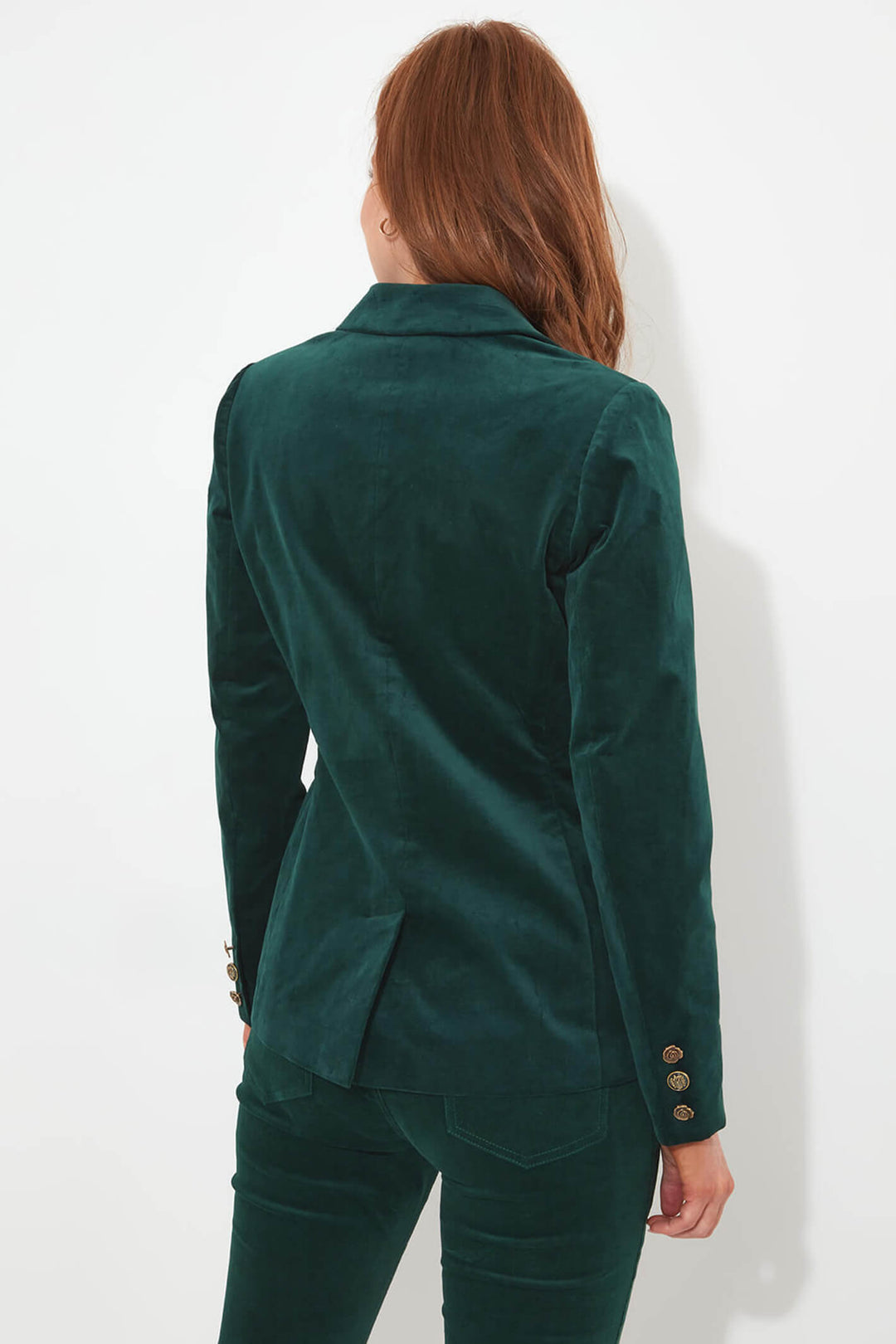 Joe Browns WJ607 Teal Green Magnificent Moleskin Jacket - Experience Boutique