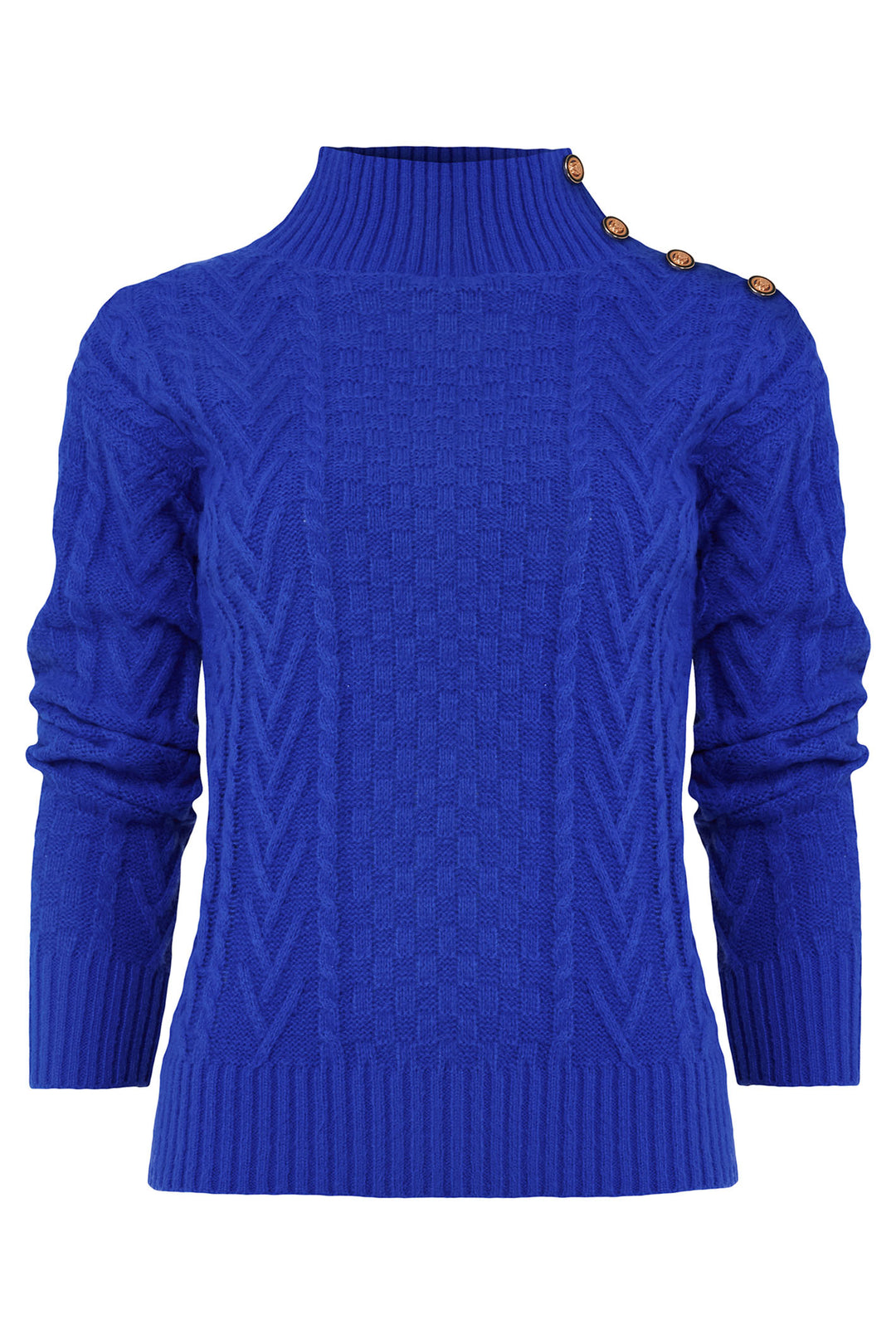 Joe Browns WK740 Cobalt Out Of The Blue Jumper - Experience Boutique