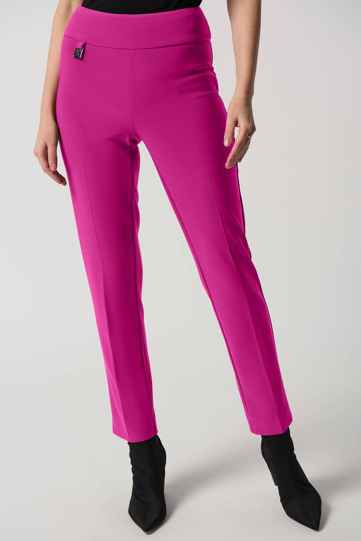 Joseph Ribkoff 144092TT Opulence Pink Slim Leg Pull-On Trousers - Experience Boutique