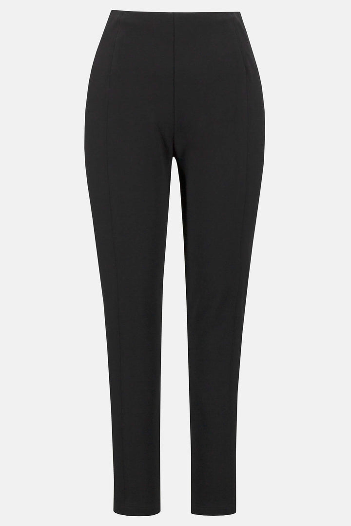 Joseph Ribkoff 233089 Black Slim Leg Contour Pull-On Trousers - Experience Boutique