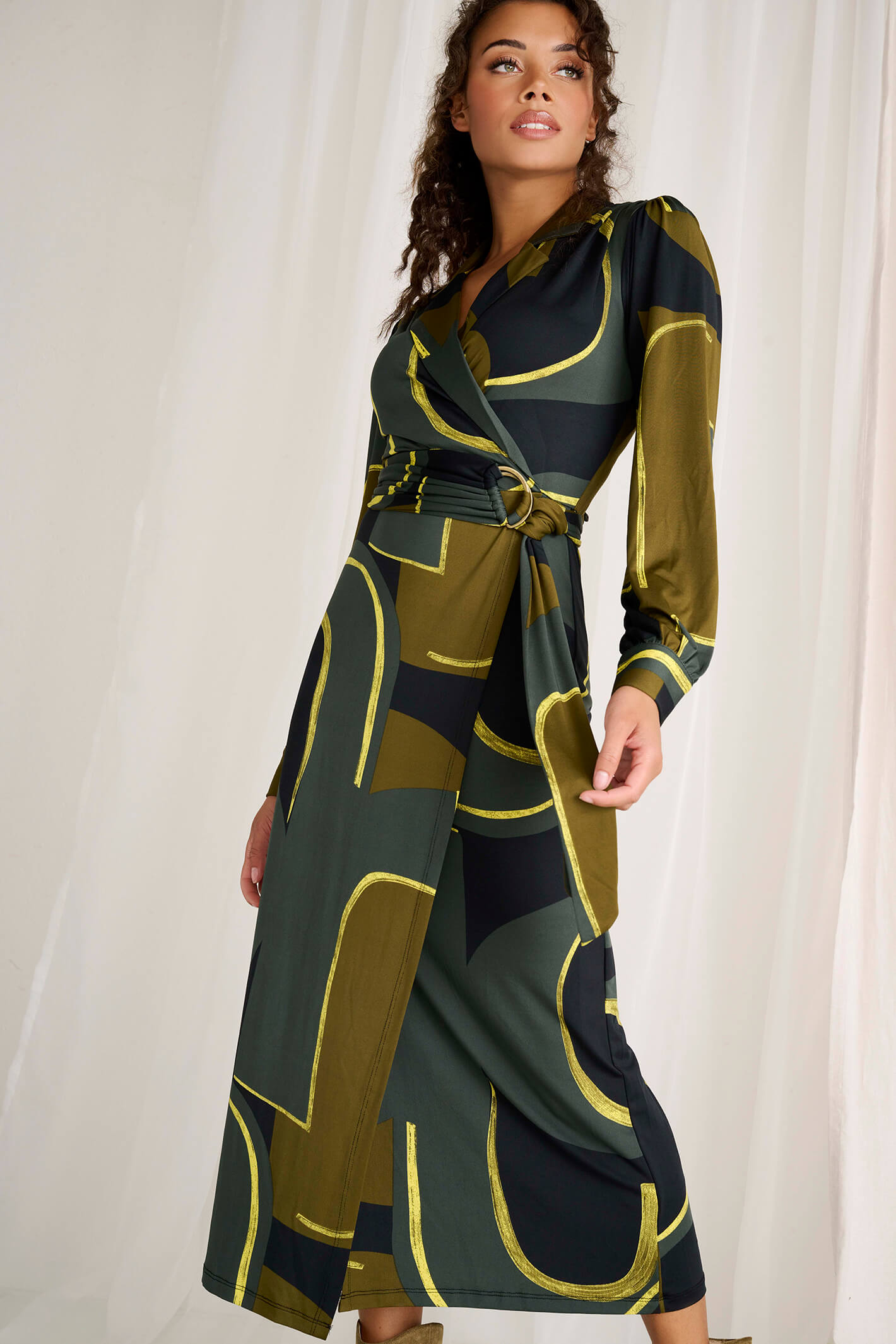 Geometric hotsell dress design