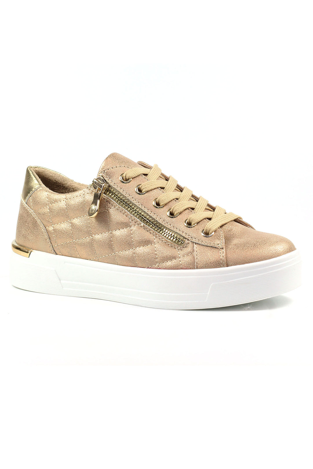 Lunar DLB052 Gold Xenon Trainers - Experience Boutique