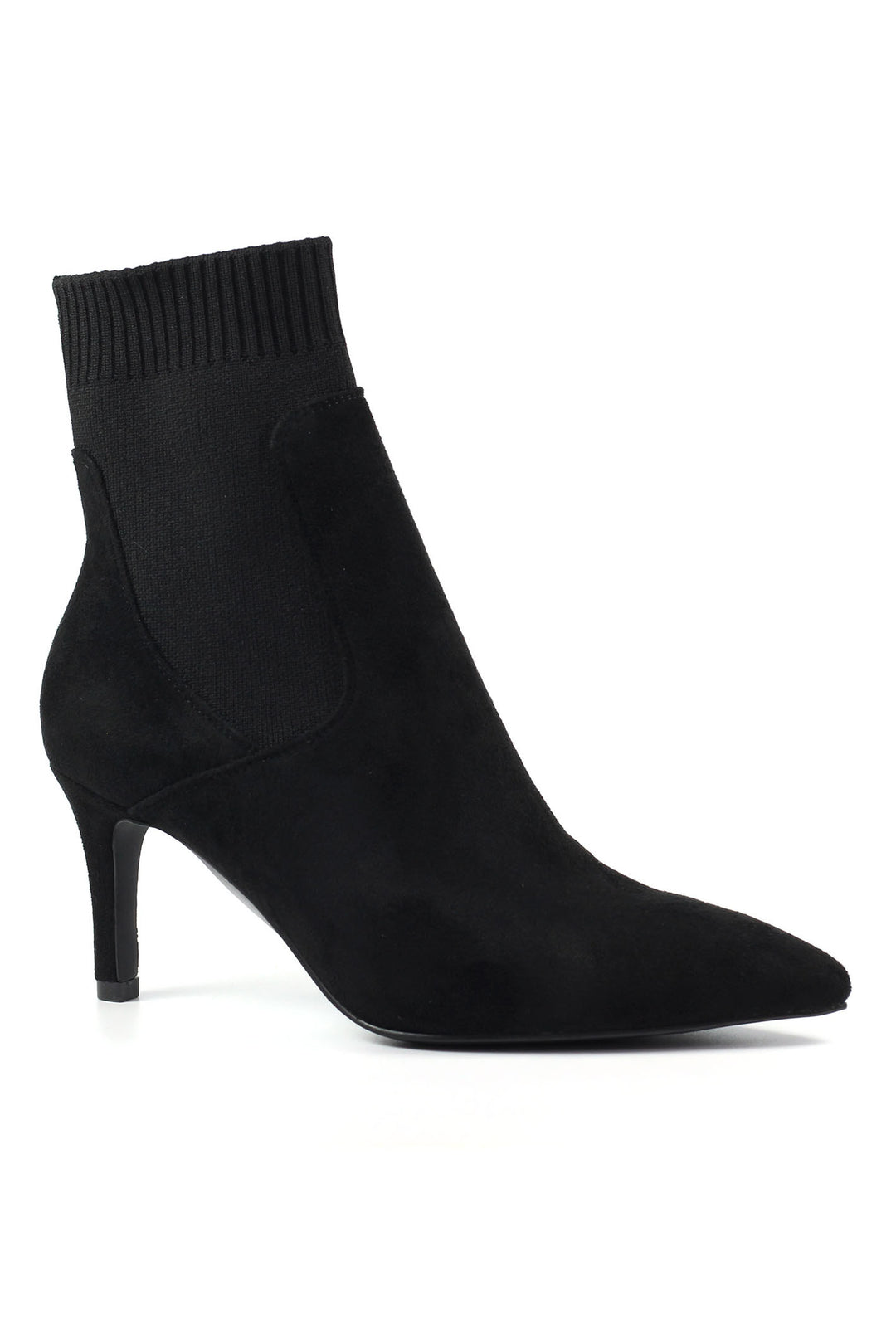 Lunar GLE101 Black Limbo Heeled Boot - Experience Boutique