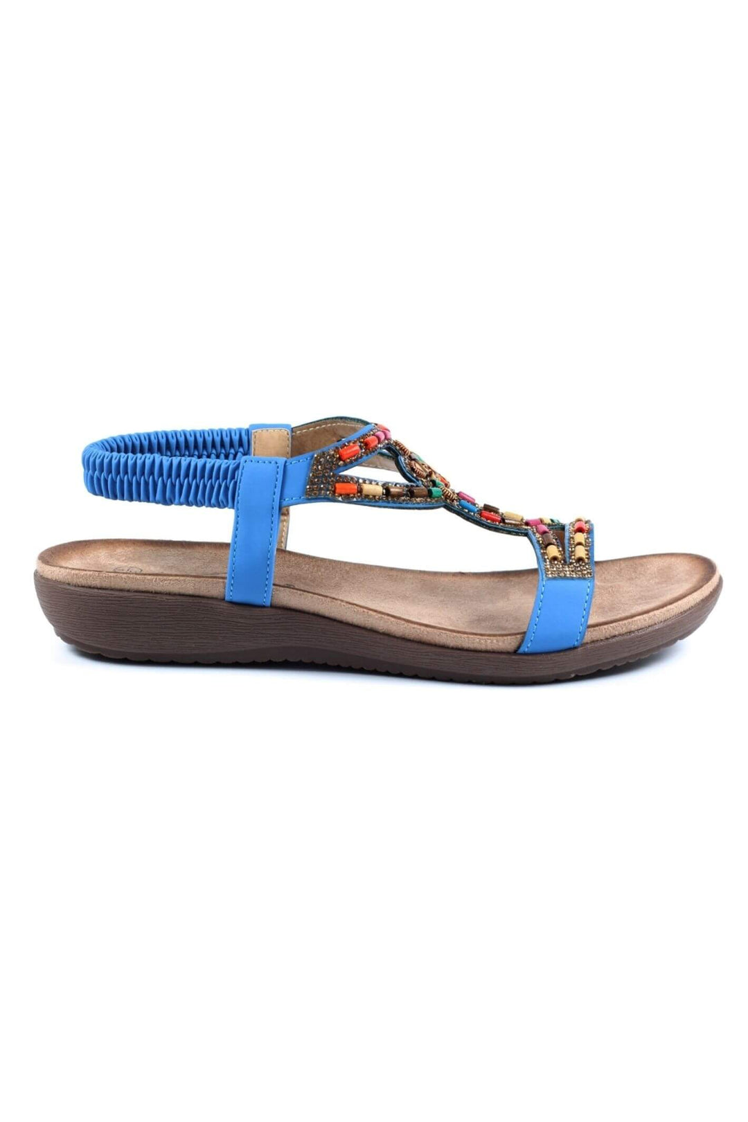 Lunar JLH331 Blue Mariella Sandal