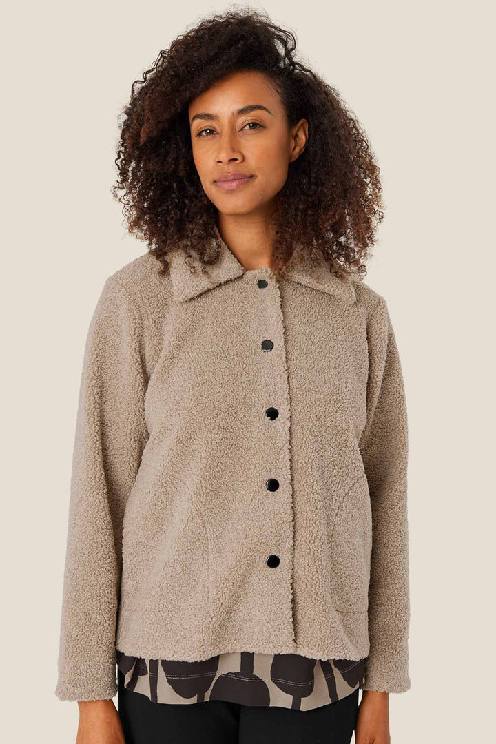 Masai MaJustin Pure Cashmere Colour Teddybear Jacket 1009778 - Experience Boutique