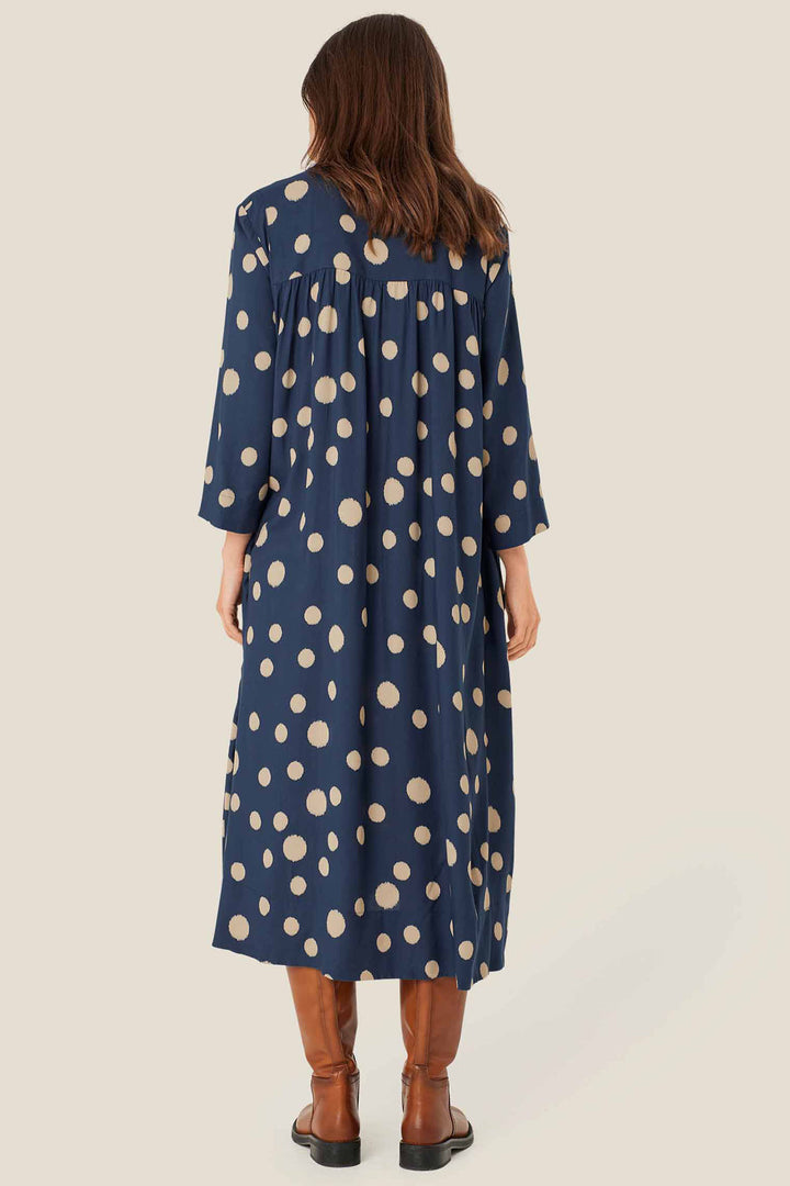 Masai MaNidge Moonlit Ocean Blue Spot Dress 1009707 - Experience Boutique