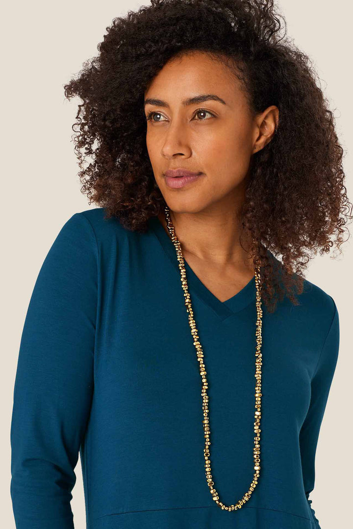 Masai Copenhagen MaRafe Gold Natural Stone Necklace 1009485 - Experience Boutique