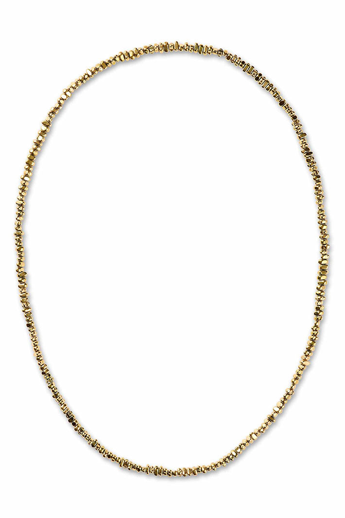 Masai Copenhagen MaRafe Gold Natural Stone Necklace 1009485 - Experience Boutique